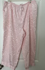 SECRET TREASURES PINK SATIN FLORAL SLEEPWEAR 2 PIECE SZ XL — photo 9