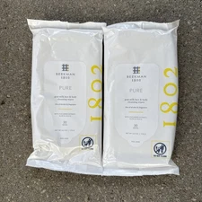 Beekman 1802 - PURE Goat Milk Facial Cleansing 30 ea Wipes Cucumber Extract  (2)