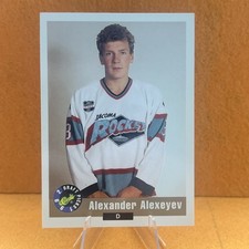 1992 Classic Draft Picks Alexander Alexeyev Hockey Cards #54