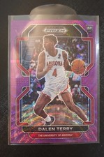 2022-23 Panini Prizm Draft Picks - Dalen Terry #92 Purple Wave Prizm (RC)