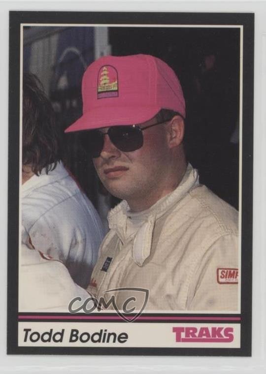 1991 Traks Todd Bodine #34 Rookie RC pi4