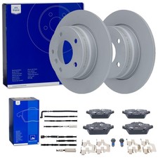 ATE BREMSSCHEIBEN 280mm + BELÄGE HINTEN passend für BMW 1er E87 E81 316-18i/d