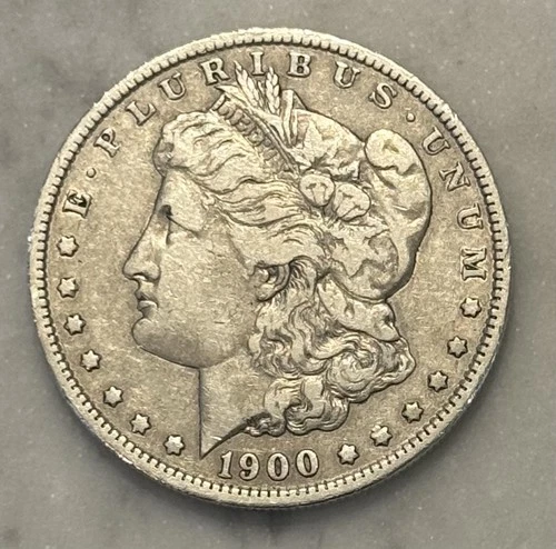 1900-O Morgan Dollar - F - Fine - 90% Silver