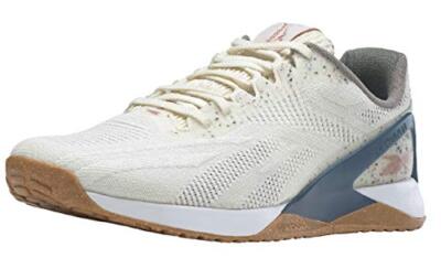 Reebok Men's Nano X1 Vegan Cross Trainer H68964 Off White/Green Size 7.5M