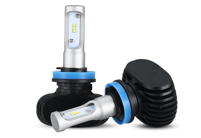 Kit Bombilla Faro LED H11 CSP 50W 8000 Lm - Suzuki GSXR 750 600 GIXXER 08-09 Foto 4 de 4