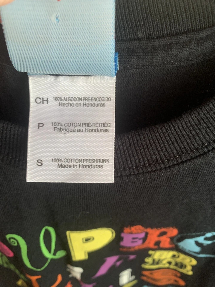 Vintage Disney Shirt Small Mary Poppins Broadway Movie Black Short Sleeve - Image 3 of 4