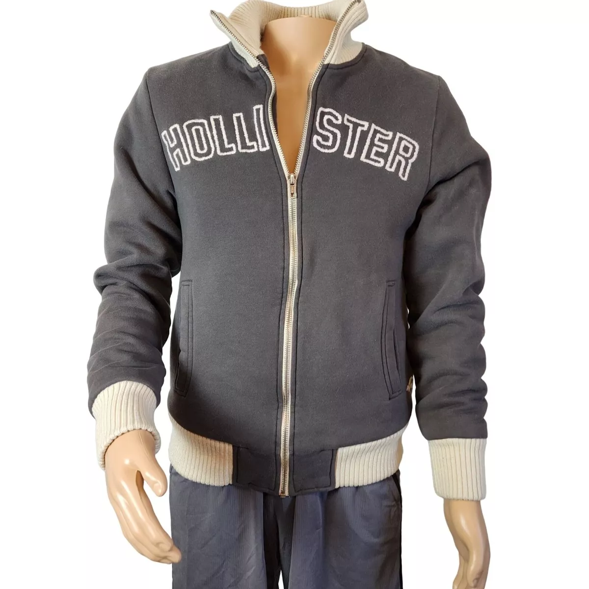 Hollister fleece store jacket men's