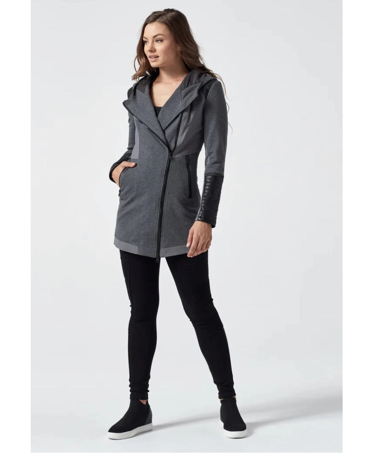 Blanc Noir Updated Traveler Jacket Size S $179 NWT