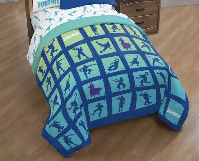 Fortnite Twin Full Comforter Only Bed Room Reversible Plush
