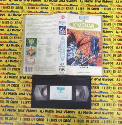 VHS film KYASHAN 1994 ANIMAZIONE YAMATO SERIES TV YS 0302