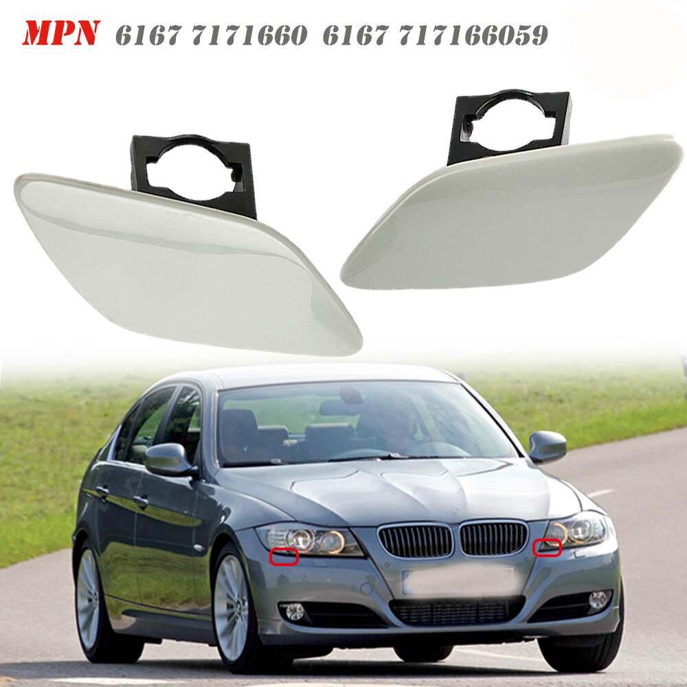 For BMW 3 Series E92 Coupe E93 2008-10 Bumper Headlight Washer Nozzle Cover Cap