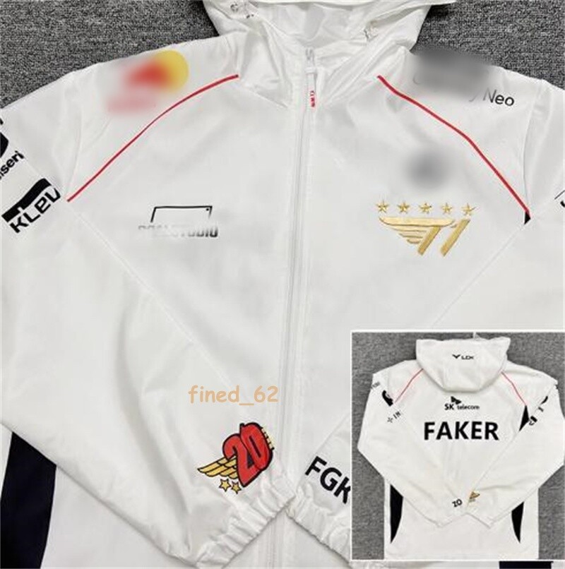 NEW 2024 LCK Team T1 Uniform Jersey S14 Faker Jacket LOL