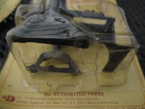 Vintage Holly Hobbie Diecast Printing Press Miniatures 1970s NOS - Bild 3 von 3