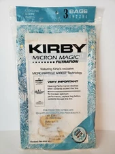 1 Pk/3 Bags Kirby Micron Magic Filtration  197294 Fits G4/G5/G6 Kirby Models NIP