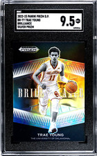 2022-23 Panini Prizm Draft DP Trae Young Brilliance SILVER PRIZM SGC 9.5