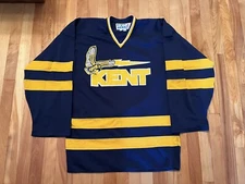 Vintage Kent State Golden Flashes STALL AND DEAN Hockey Jersey TEAM ISSUED