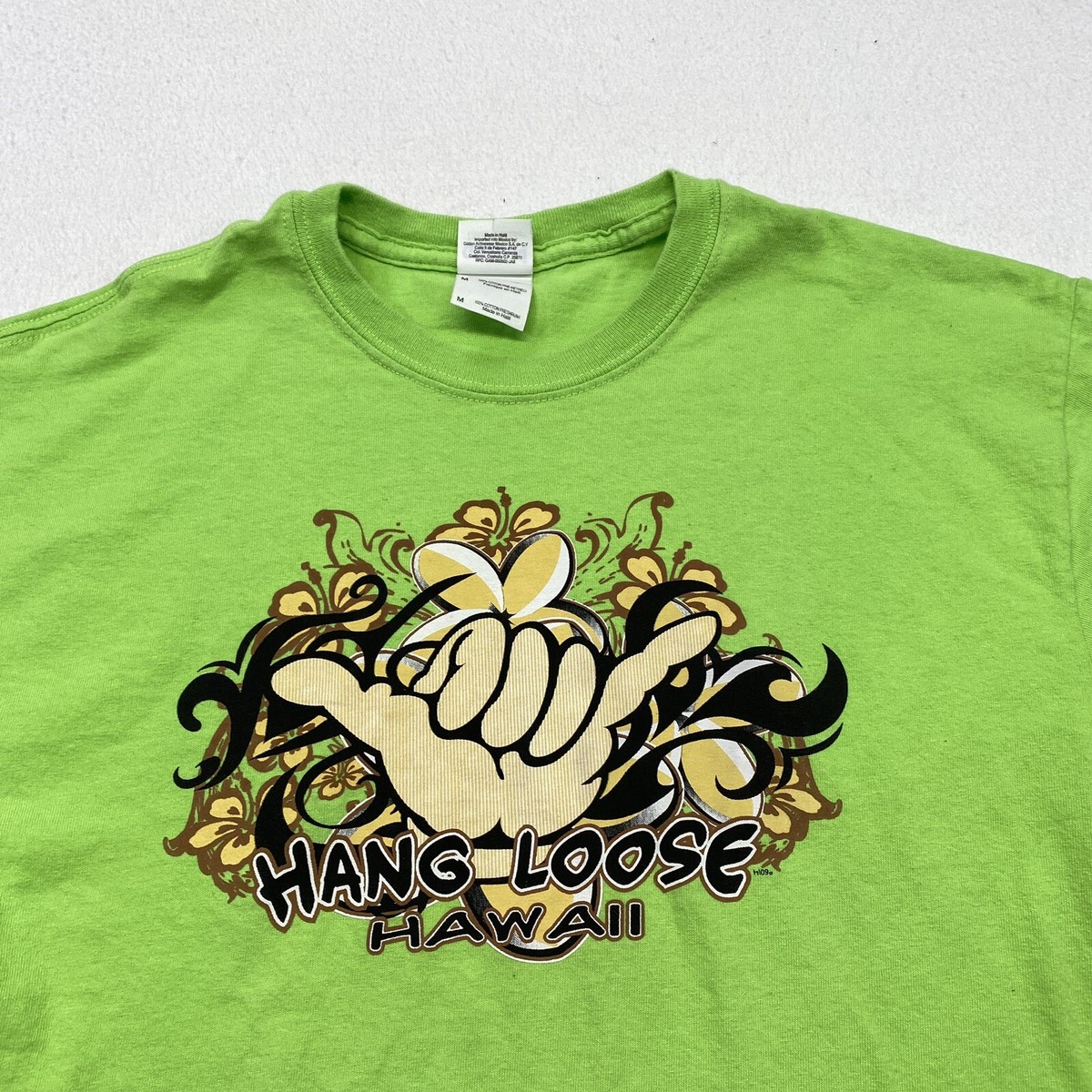tシャツ GREEN BOWL Heavy Weight L/S T-shirts(Aloha Hawaii柄) レディース メンズ GREEN BOWL Heavy Weight L/S T-shirts(Aloha Hawaii柄)（T