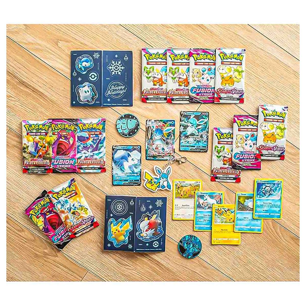 Pokémon TCG Holiday Advent Calendar 2023 8 Foil Promos, 5 Pokémon TCG Holiday Advent Calendar 2023 8 Foil Promos, 5