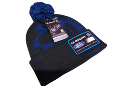 Official Ford Motorsport WRC Bobble Beanie Hat - MSSH242