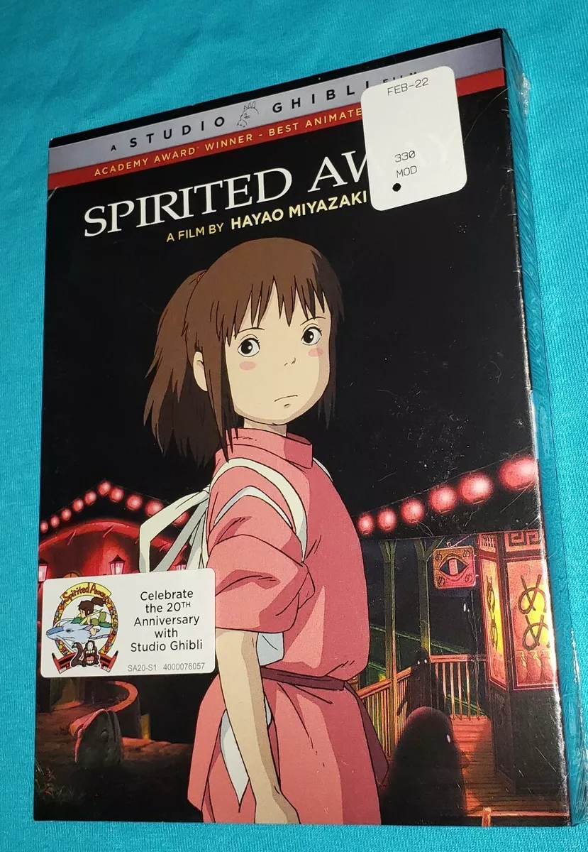 Spirited Away DVD Studio Ghibli NEW SEALED FREE SHIPPING