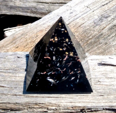 Pyramid Orgone Generator, Orgonite Energy Accumulator Tower Buster