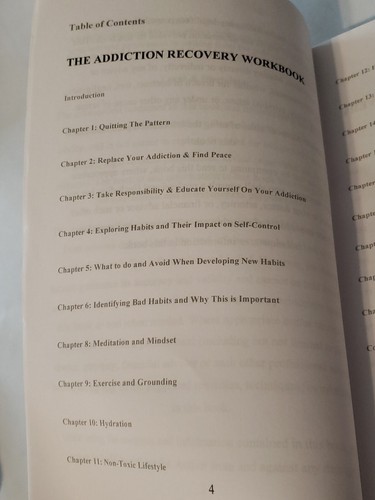 Addiction Recovery Workbook + Complex PTSD Trauma & Recovery Marzia Fernandez PB - Foto 5 di 8