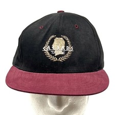 VTG Caesars Tahoe Snapback Hat Two Tone Black Maroon Embroidered NOS Made In USA
