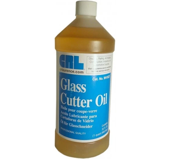 CRL W410QT Professional Glass Cutter Oil 1 Quart, Glass Cutting Oil