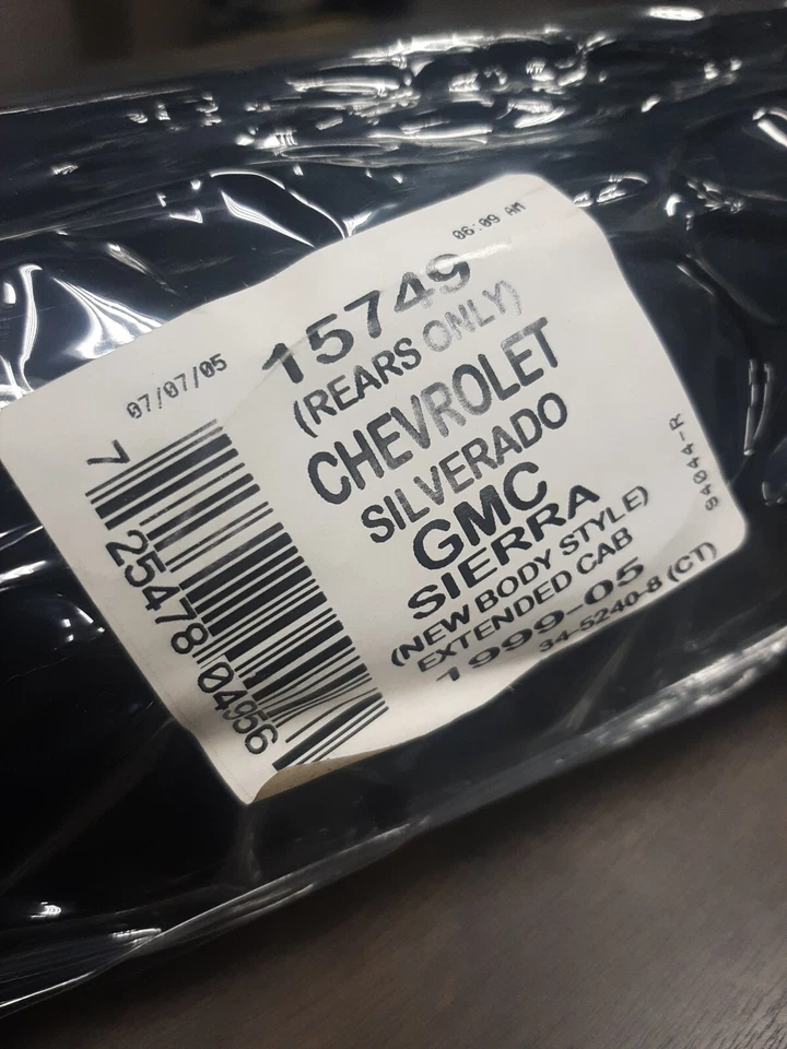 15749 Ventshade Nuevo Juego de 2 Viseras Ventana Par Delantero Lado Del Conductor y Pasajero Foto 3 de 4