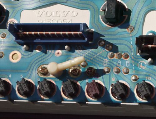Volvo 940 Turbo Instrument cluster 185,907 miles. For 1993-1994 940 TURBO Cars. - Foto 10 di 14