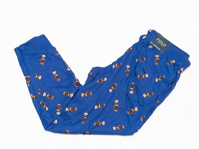 Polo Ralph Lauren Polo Bear All Over Print Sleeping Jogger Pants Blue Men's