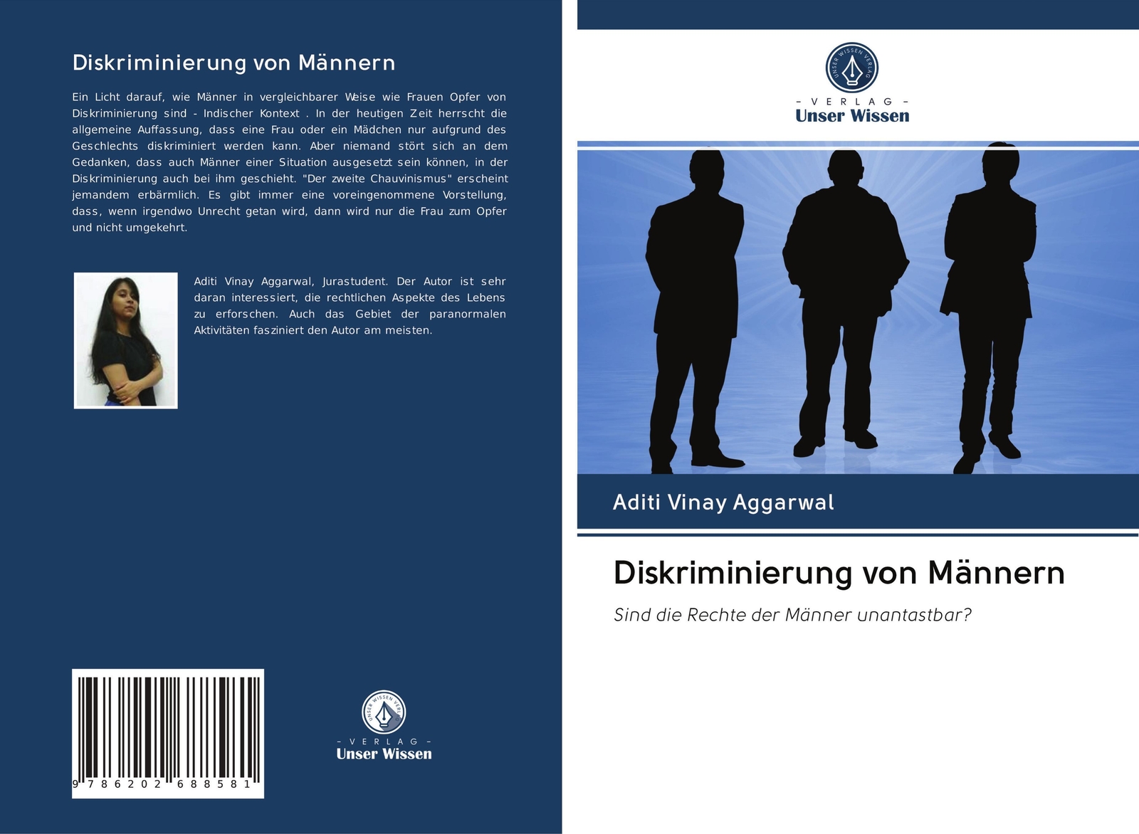 Thumbnail - Aditi Vinay Aggarwal | Diskriminierung Von Männern | Taschenbuch |