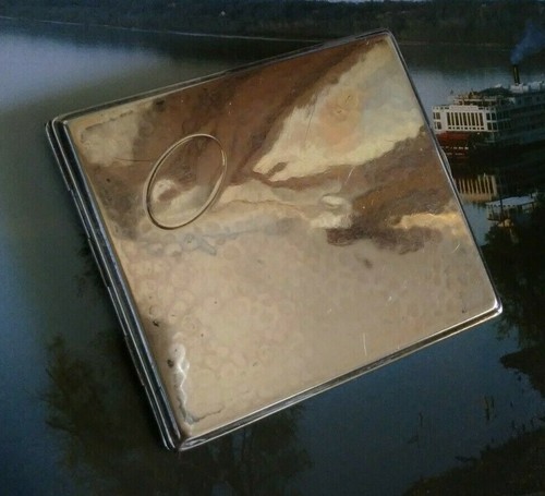 Antique German Hand Made Hallmarked 800 Silver Cigarette Case - 第 2/7 張圖片