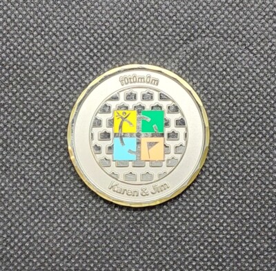 Set Geocoin Indy Diver V1.5 2004 NON TRACKABLE - Collector Rare (10 Sets Seulement)