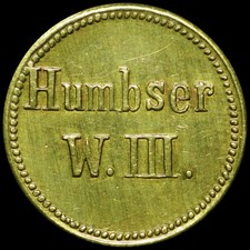 BIERMARKE: "Gut für 1/2 Liter Bier". BRAUEREI HUMBSER WERK III - FÜRTH / BAYERN