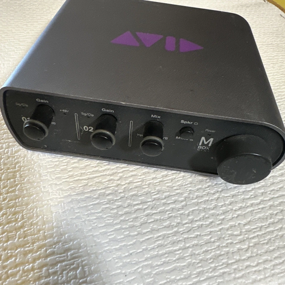 AVID Mbox Mini USB Audio Interface 9100-65020-00 - without software - Untested - Image 2 of 4