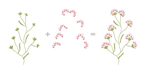 Altenew Clear Stamps - Blooming Branches Stamp Set - ALT2676 - Picture 3 of 5