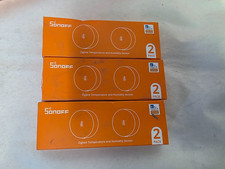 LOT OF 5 SONOFF SNZB-02P Zigbee Temperature Humidity Sensor Smart Home Monitor