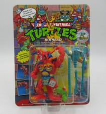 TMNT Hothead 1992 Playmates Unpunched MOC Sealed Vintage Action Figure