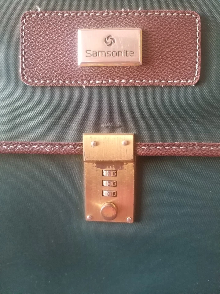 Borsa 24 Ore SAMSONITE anni "90 condizioni Eccellenti con chiusura di sicurezza - Imagen 3 de 4