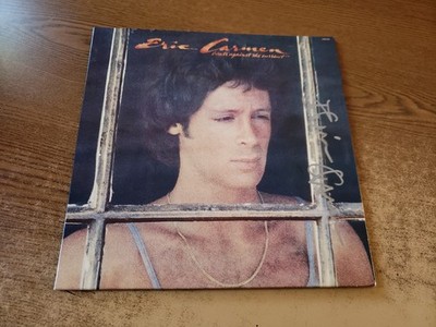 autographed 1970s excellent Eric Carmen   Boats Against The Current lp33