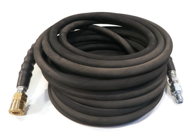 #ad 50#x27; Black Kobrajet Hose with Quick Disconnects for MTM Hydro 30.0169 30.0049 QC $99.99