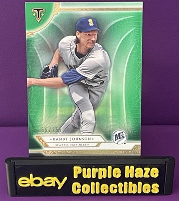 2018 Topps Triple Threads - Randy Johnson #72 Emerald /259 Mariners HOF