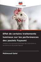 Effet De Certains Traitements Lumineux Sur Les Performances Des Poulets Fayoumi