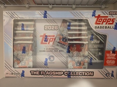 2026 Topps Series 1 Baseball Flagship Collection Card Set Costco Super Box
