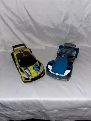 Hot Wheels Hyper Racer Quick Sic Cyber Speeder Color Crasher Light Sound tested 