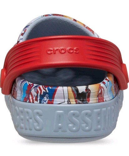 Crocs Marvel Kleinkind Avengers Off Court Clogs Kinder Schuhe Größe 7 Neu Superheld - Bild 4 von 4