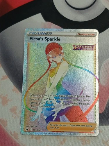 Elesa's Sparkle (Secret) 275/264 Swsh08: Fusion Strike Holo