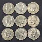 Kennedy Bicentennial Half Dollar Coin Lot of 9 1776-1976 Circulated