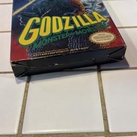 Nintendo NES Godzilla: Monster of Monsters! Complete In Box!
